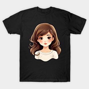 thanksgiving girl design T-Shirt